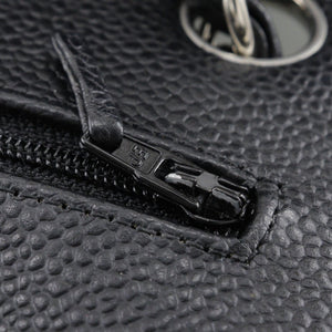 Chanel Classic Double Flap Bag Quilted Caviar Jumbo - view 7