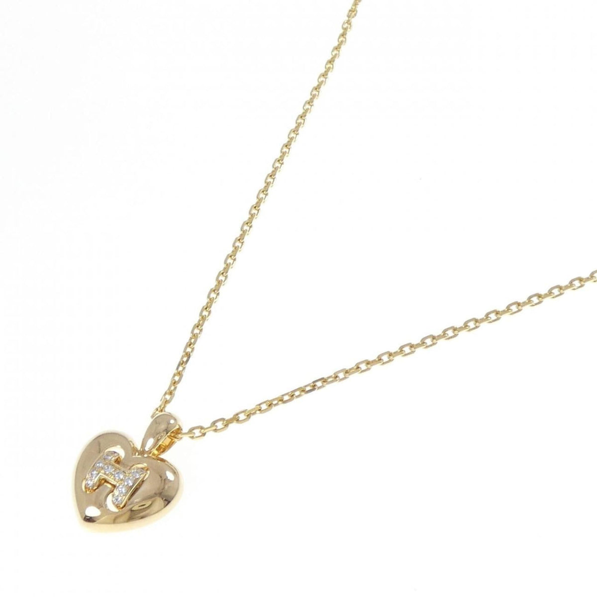 Pendant Necklace 18K Yellow Gold with Diamond