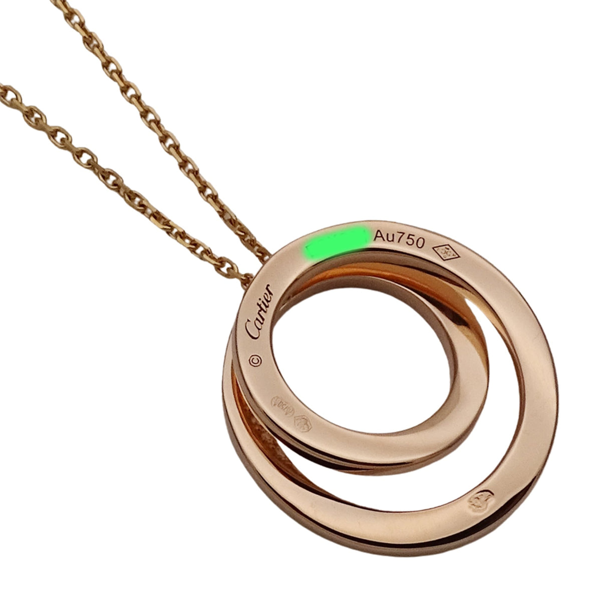 Cartier Pendant Necklace 18K Rose Gold with Diamond – view 4