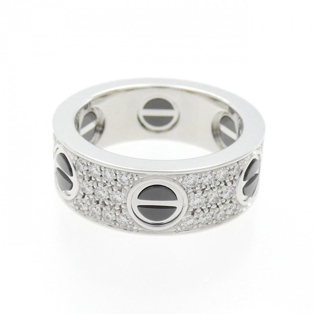 Cartier Love Ring 18K White Gold with Diamond – view 2