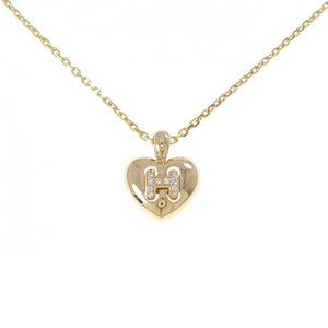 Hermes Pendant Necklace 18K Yellow Gold with Diamond - view 1