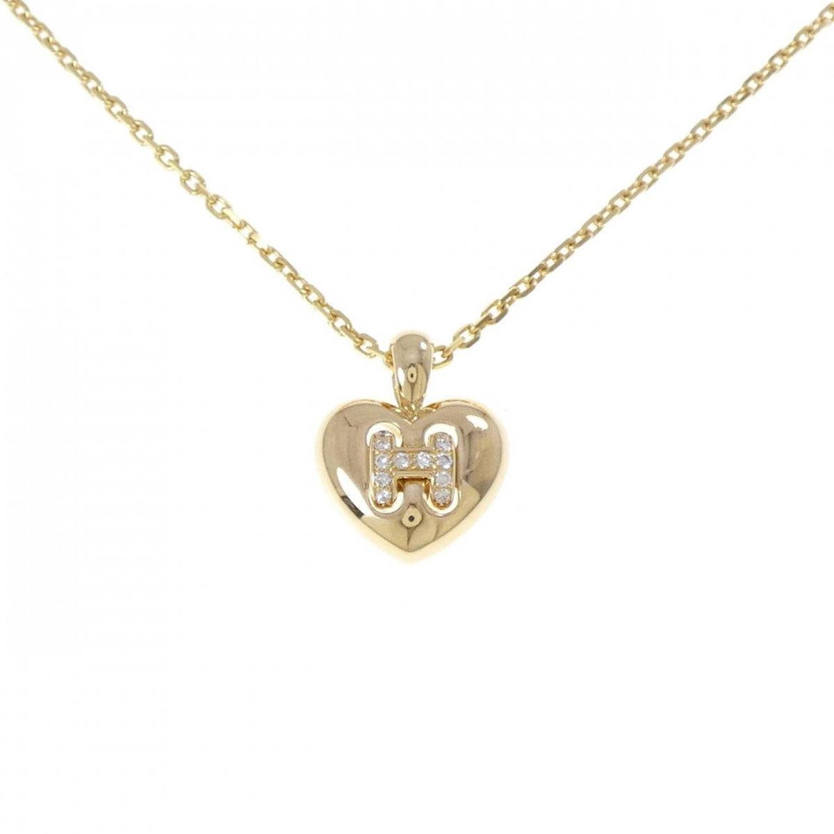 Pendant Necklace 18K Yellow Gold with Diamond