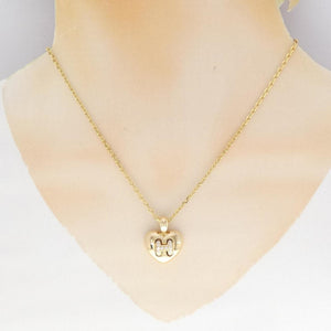 Hermes Pendant Necklace 18K Yellow Gold with Diamond - view 6