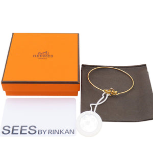 Hermes Rose De Mer Bracelet 18K Yellow Gold - view 5