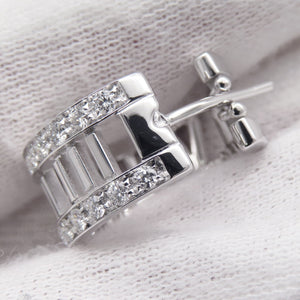 Tiffany & Co. Atlas Earrings 18K White Gold 18K White Gold - view 5