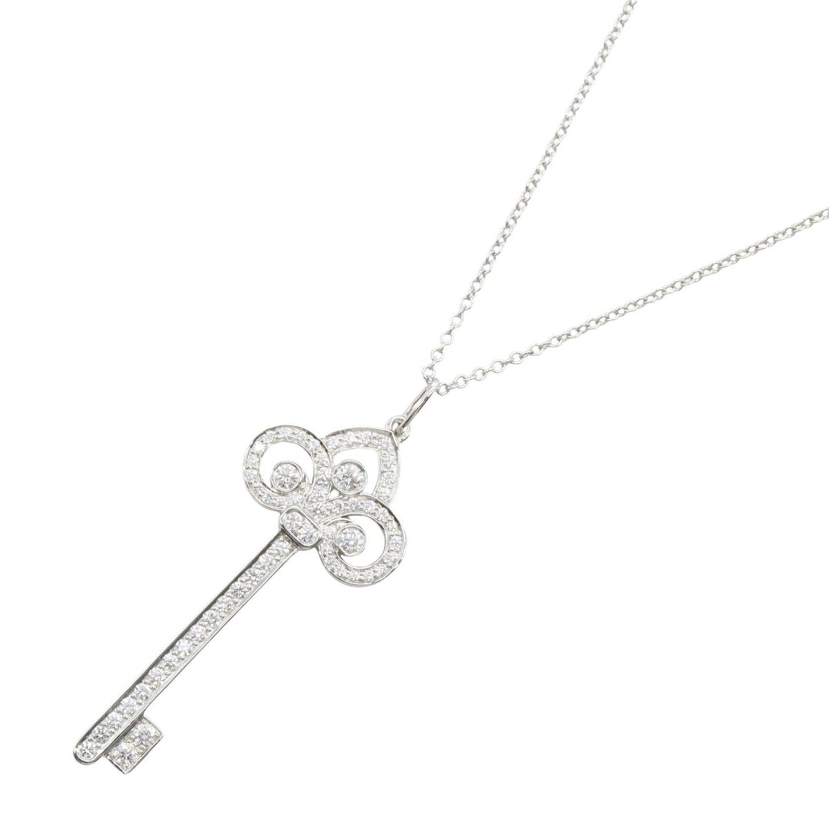 Tiffany & Co. Pendant Necklace Platinum with Diamond
