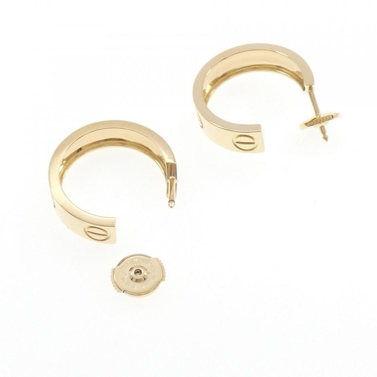 Cartier Love Stud Earrings 18K Yellow Gold 18K Yellow Gold – view 3