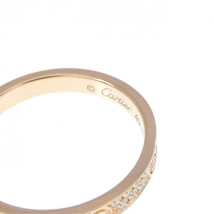 Cartier Love Ring 18K Rose Gold and Diamond Small - view 3