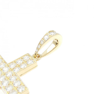 Cartier Croix en Moi Pendant Necklace 18K Yellow Gold with Diamond - view 3