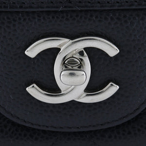 Chanel Classic Double Flap Bag Quilted Caviar Jumbo - view 6