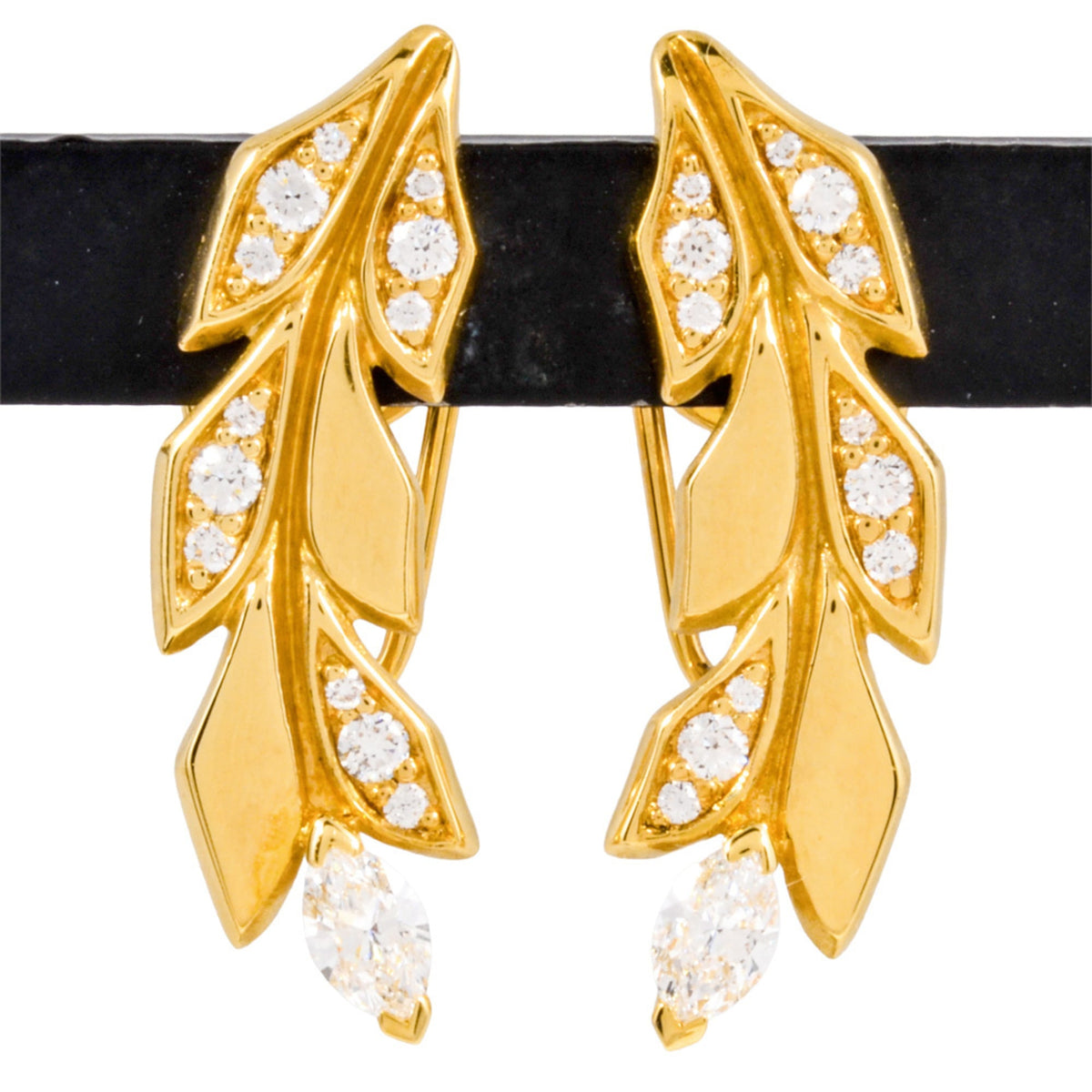 Tiffany & Co. Earrings 18K Yellow Gold