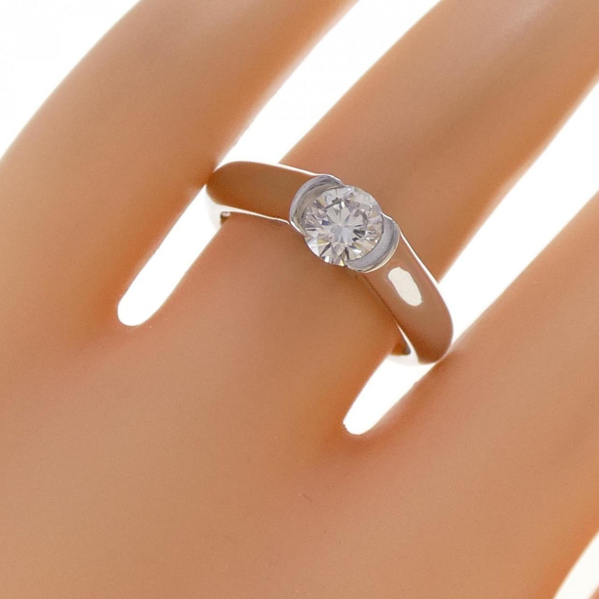 C de Cartier Ring Platinum – view 5