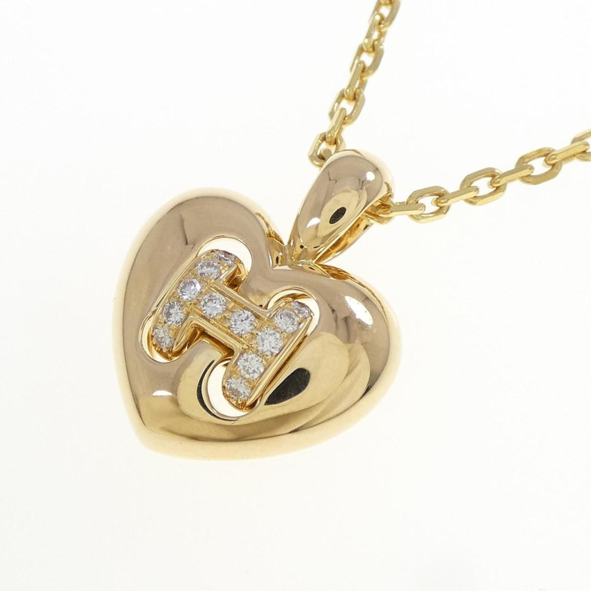 Pendant Necklace 18K Yellow Gold with Diamond