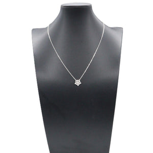 Van Cleef & Arpels Pendant Necklace 18K White Gold Mini with Diamond - view 6