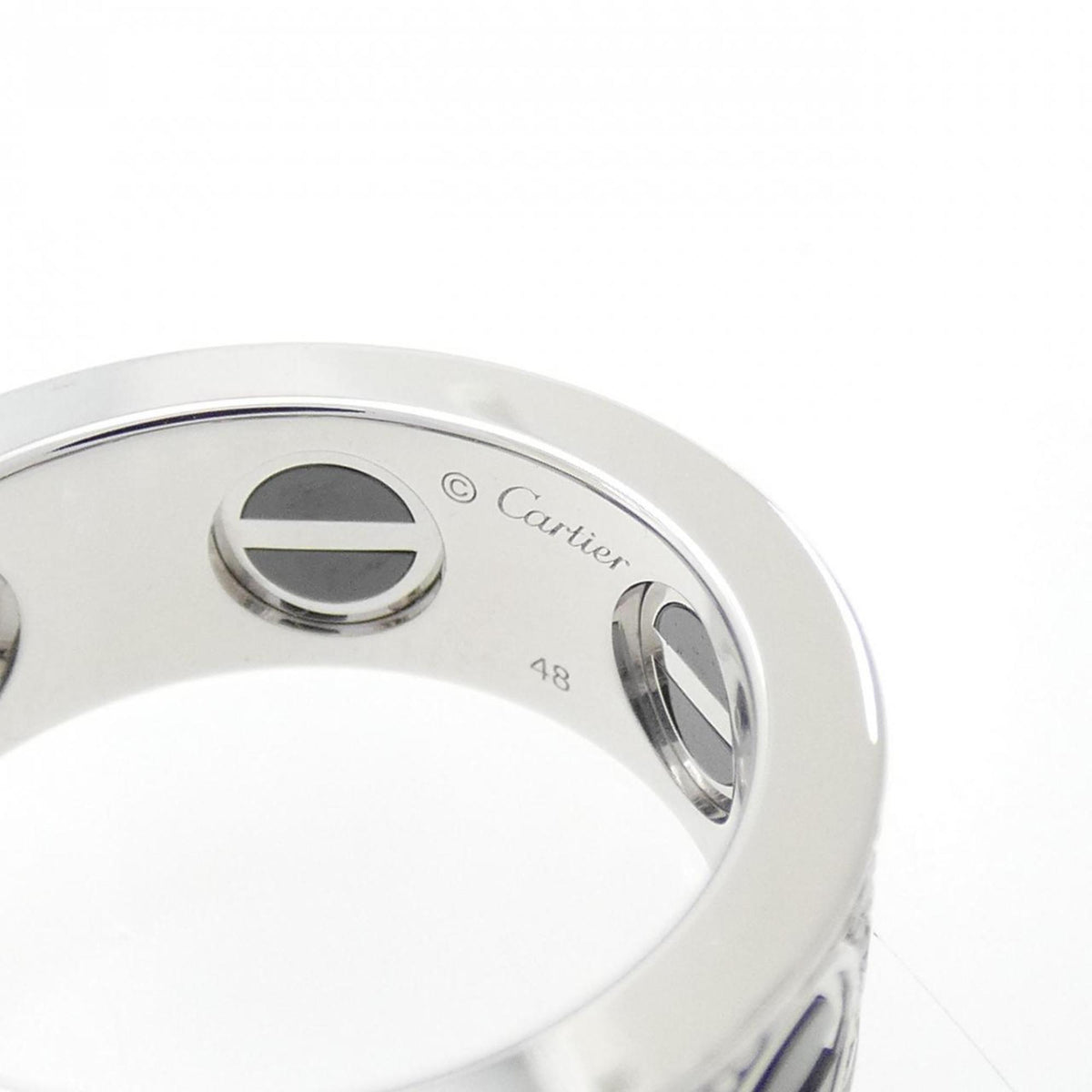 Cartier Love Ring 18K White Gold with Diamond – view 3