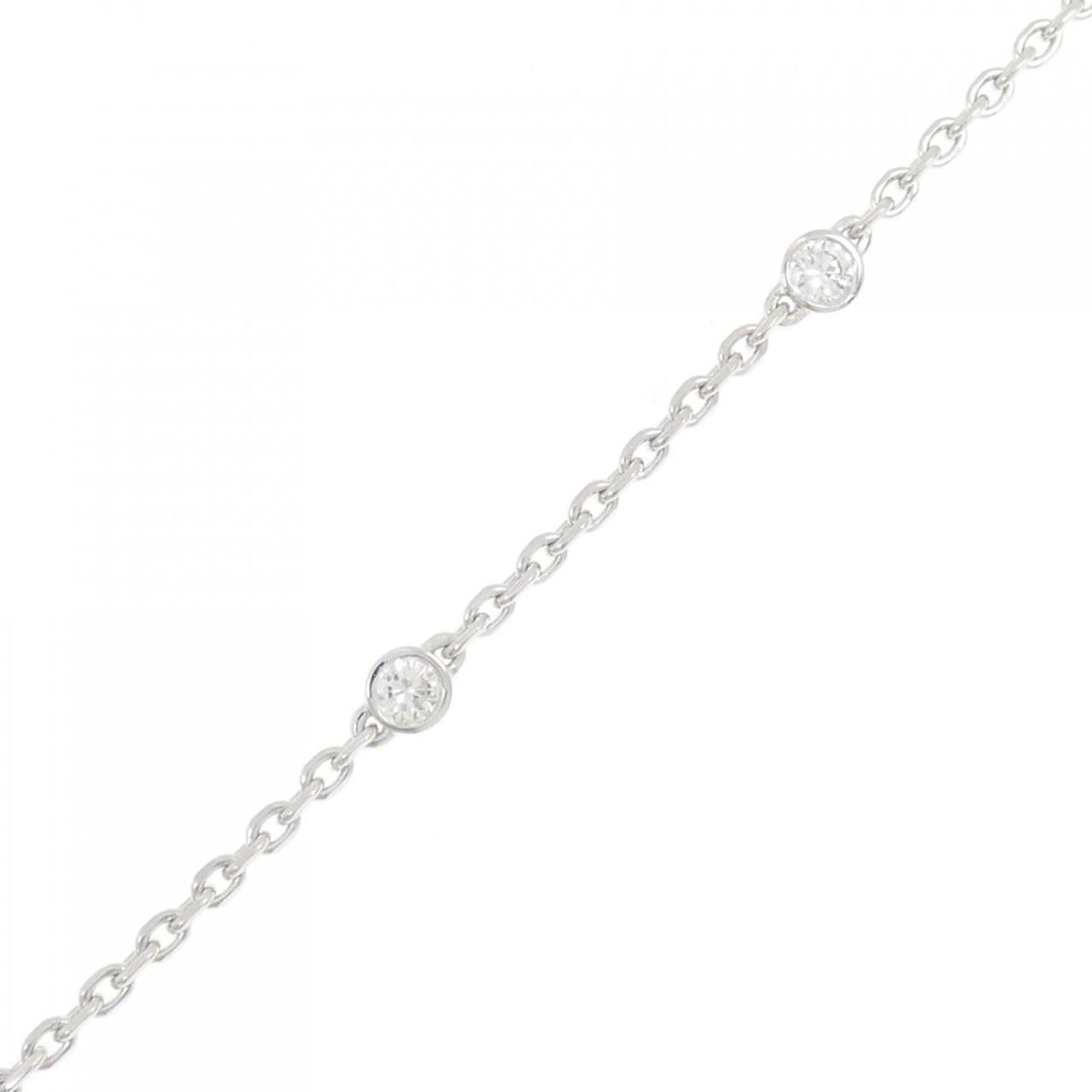 Cartier Pendant Necklace 18K White Gold With Diamond and Pearl – view 4
