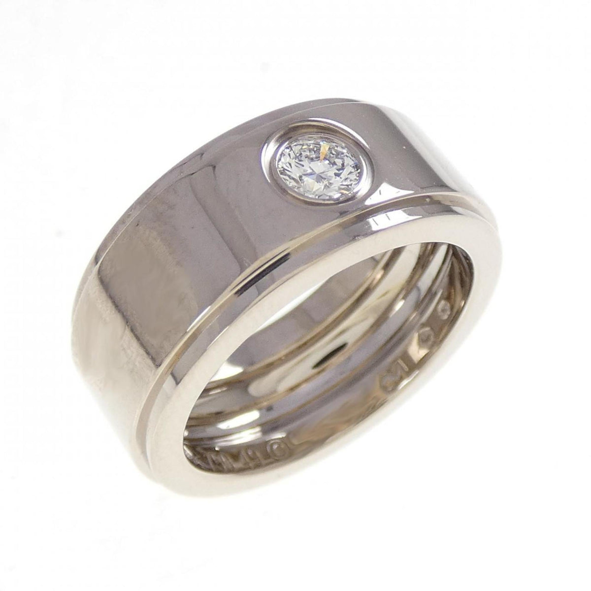 Cartier Cut 88 Ring 18K White Gold with Diamond