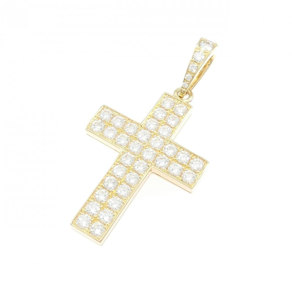 Cartier Croix en Moi Pendant Necklace 18K Yellow Gold with Diamond