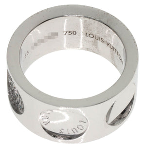 Louis Vuitton Band Ring 18K White Gold with Diamond - view 4