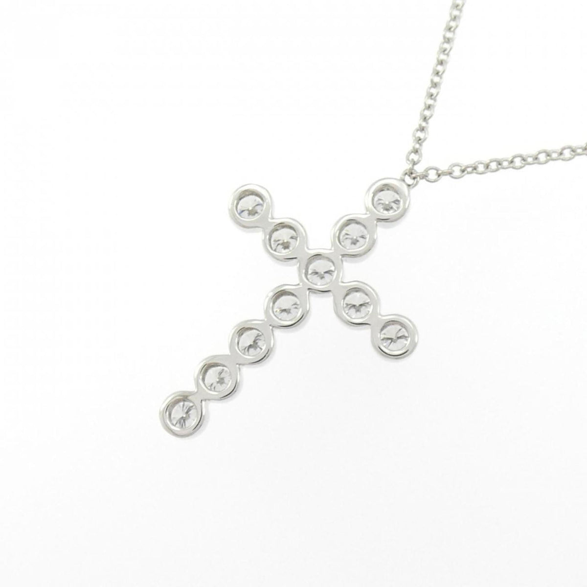 Pendant Necklace Platinum with Diamond