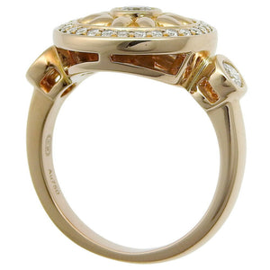 Harry Winston Ring 18K Yellow Gold with Diamond - view 3