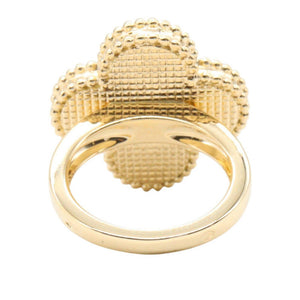Van Cleef & Arpels Alhambra Ring 18K Yellow Gold and Malachite - view 3