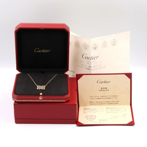 Cartier Dragon Mini Wish Knot Pendant Necklace 18K Yellow Gold with Diamond - view 6