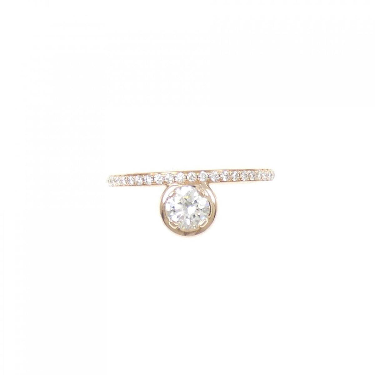 Petit Jetée Ring 18K Rose Gold With Diamond