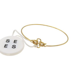Hermes Rose De Mer Bracelet 18K Yellow Gold - view 6
