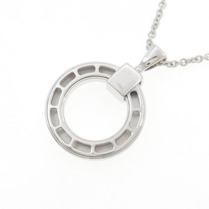 Bvlgari Pendant Necklace 18K White Gold with Sapphire - view 4