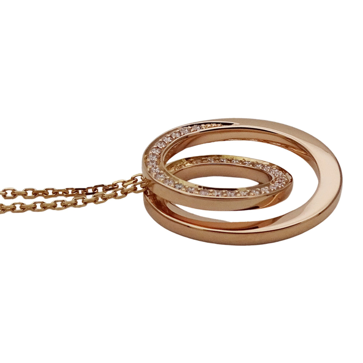 Cartier Pendant Necklace 18K Rose Gold with Diamond – view 3