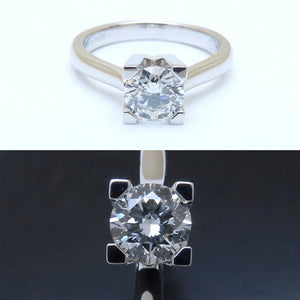 Harry Winston Ring Platinum With Diamond - view 3