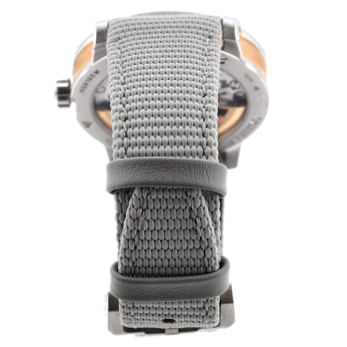Code 11.59 Automatic Watch White Gold and Rose Gold with Rubber 41