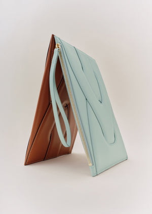 Polène Nodde Pouch - Sea Foam - view 3