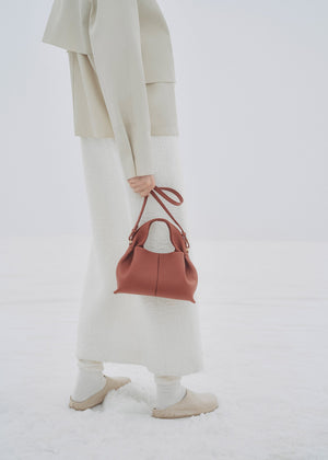 Polène Numéro Neuf Mini - Textured Red Clay - view 3