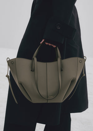 Polène Cyme Mini - Textured Smoky Green - view 3