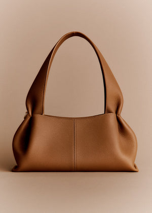 Polène Numéro Neuf East West - Textured Camel - view 3