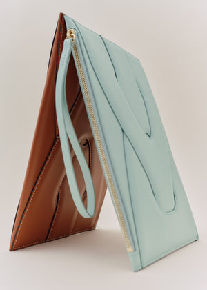 Polène Nodde Pouch - Sea Foam - view 5