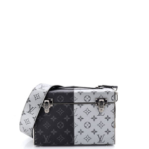 Louis Vuitton Trunk Shoulder Bag Monogram Eclipse Split Canvas Mini - view 1