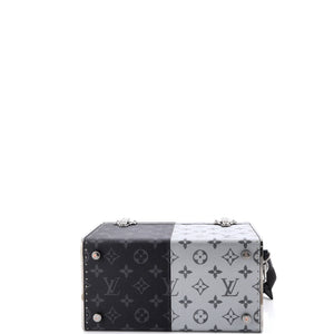 Louis Vuitton Trunk Shoulder Bag Monogram Eclipse Split Canvas Mini - view 4