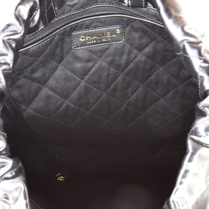 Chanel 22 Chain Backpack Quilted Calfskin Medium - view 5