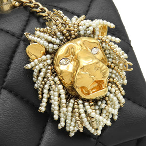 Chanel Classic Single Flap Top Handle Bag Quilted Lambskin Mini - view 6