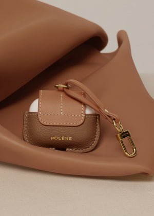Polène Airpods case - Duo Camel - view 4