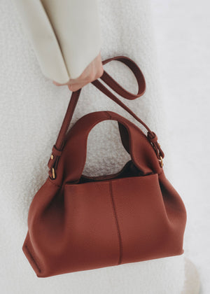 Polène Numéro Neuf Mini - Textured Red Clay - view 4