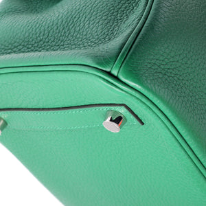 Hermes Birkin Handbag Verso Clemence with Palladium Hardware 30 - view 7