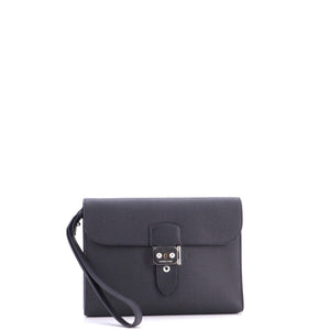 Hermes Sac a Depeches Wristlet Pouch Epsom 24 - view 1