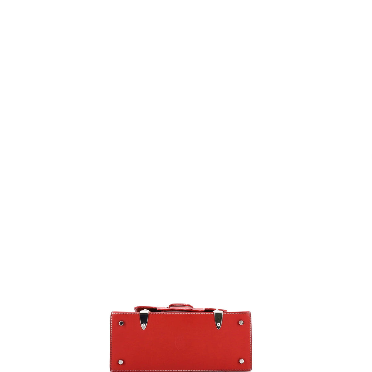 Saigon Top Handle Bag Coated Canvas with Leather PM