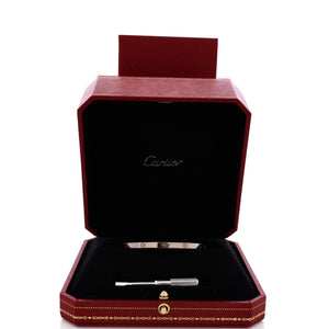 Cartier Love Bracelet 18K White Gold Small 16 - view 2