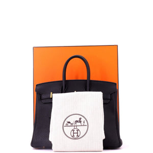 Hermes Birkin Handbag Noir Togo with Rose Gold Hardware 25 - view 2
