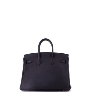 Hermes Birkin Handbag Noir Togo with Rose Gold Hardware 25 - view 4